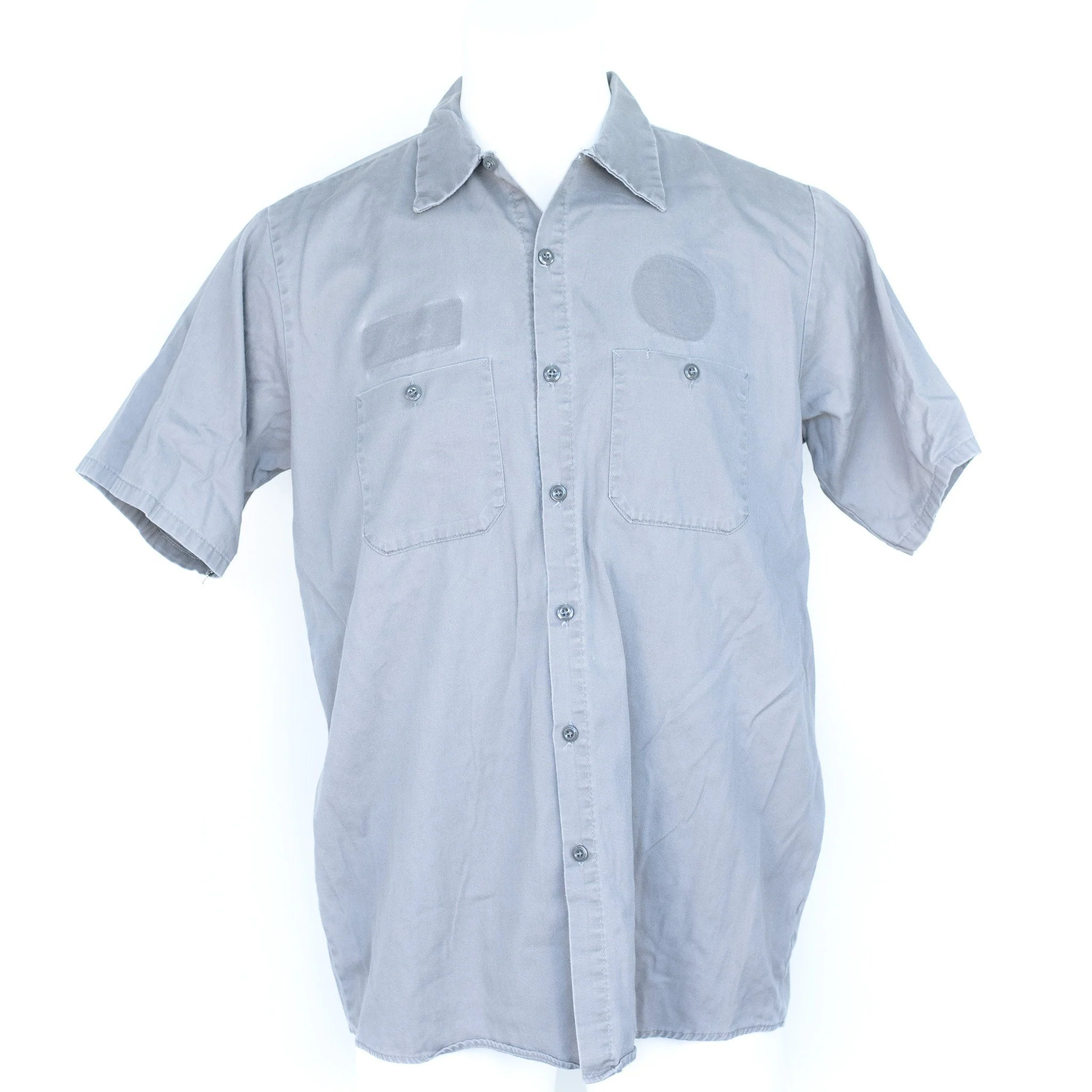 Used 100% Cotton Standard Work Shirt - Short Sleeve - Image 3