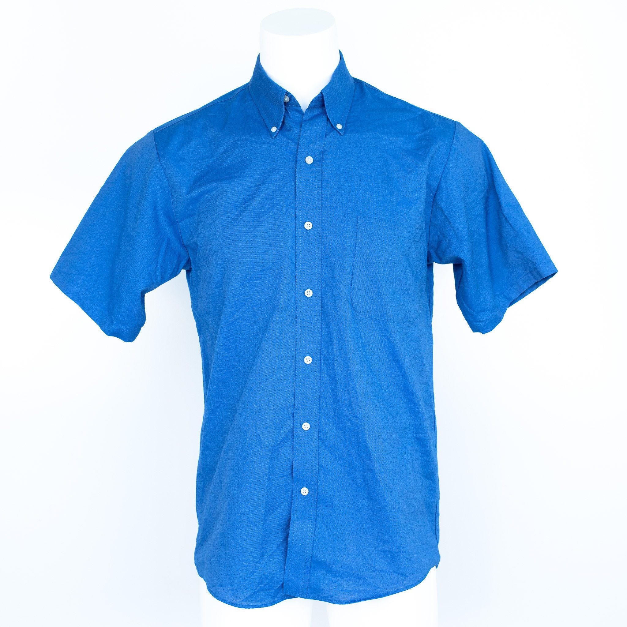 Used Oxford Work Shirt - Short Sleeve - Image 3