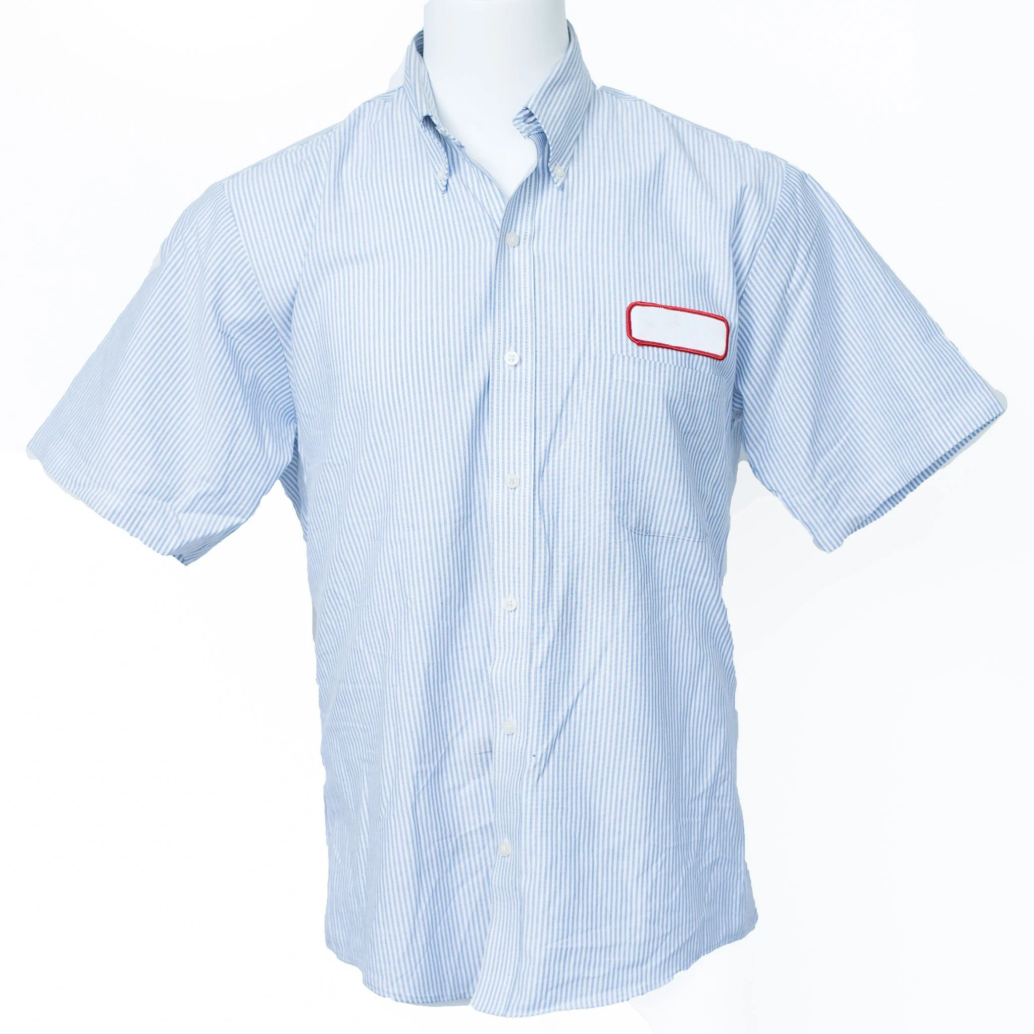 Used Oxford Work Shirt - Short Sleeve - Image 5