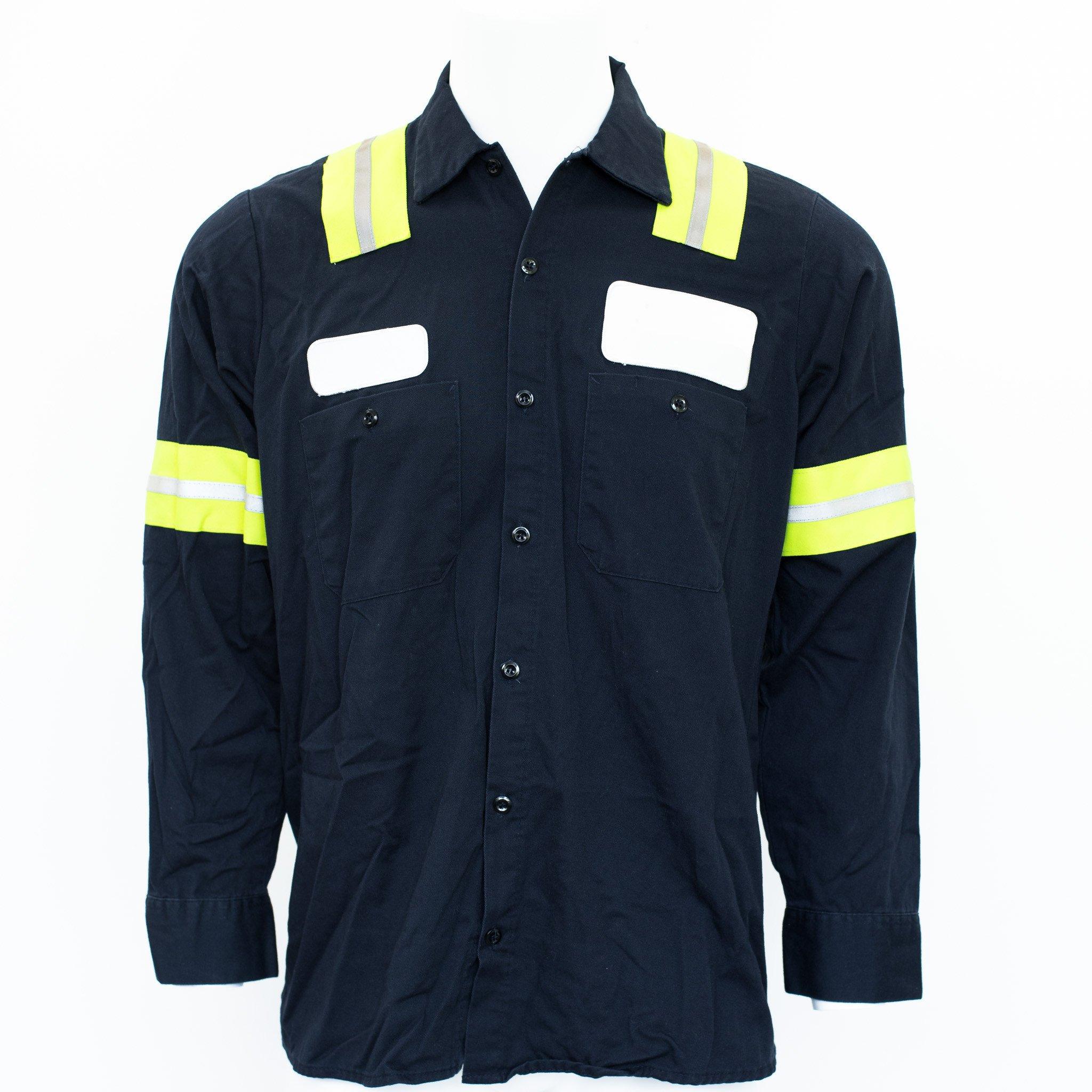 Used B-Grade Hi-Visibility Work Shirt Long Sleeve Mixed Colors - Image 6