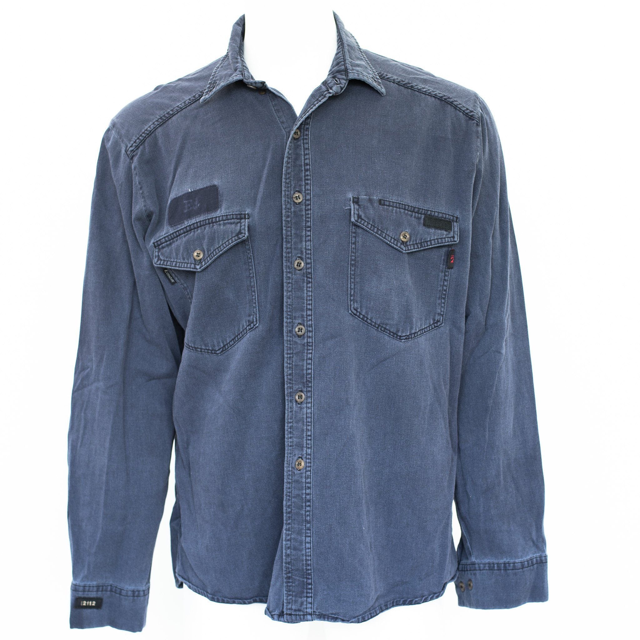 Used Flame Resistant Work Shirt - Long Sleeve - Image 4