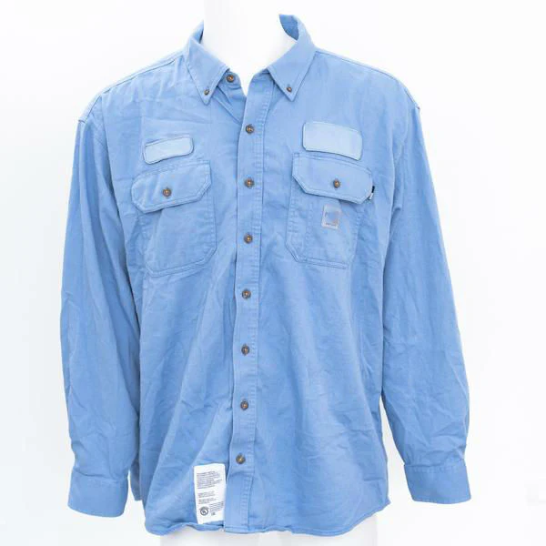 Used Brand Name Flame Resistant Work Shirt - Long Sleeve - Image 3