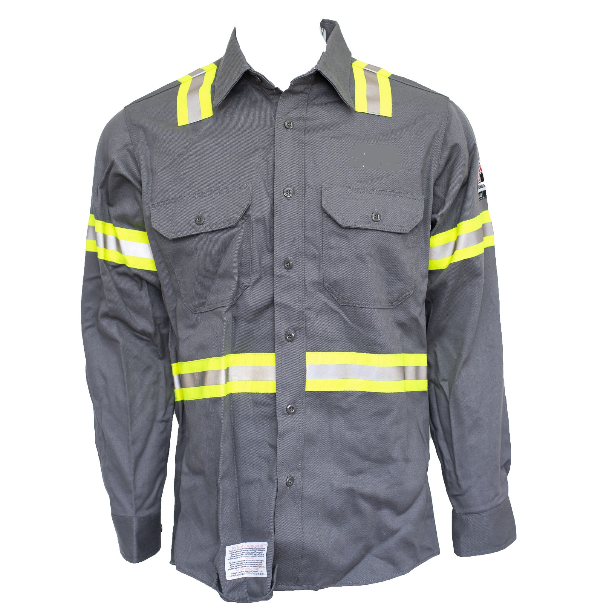 Used Flame Resistant Hi-Visibility Shirt - Long Sleeve - Image 3