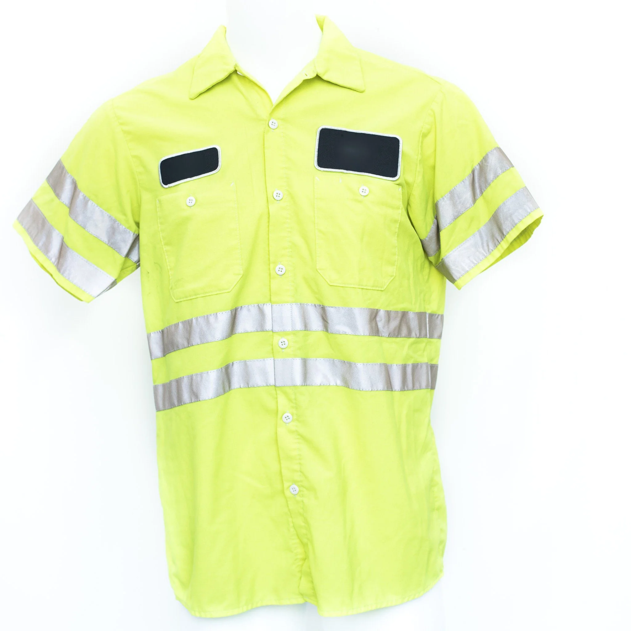 Used Hi-Visibility Work Shirt - Short Sleeve - Image 3