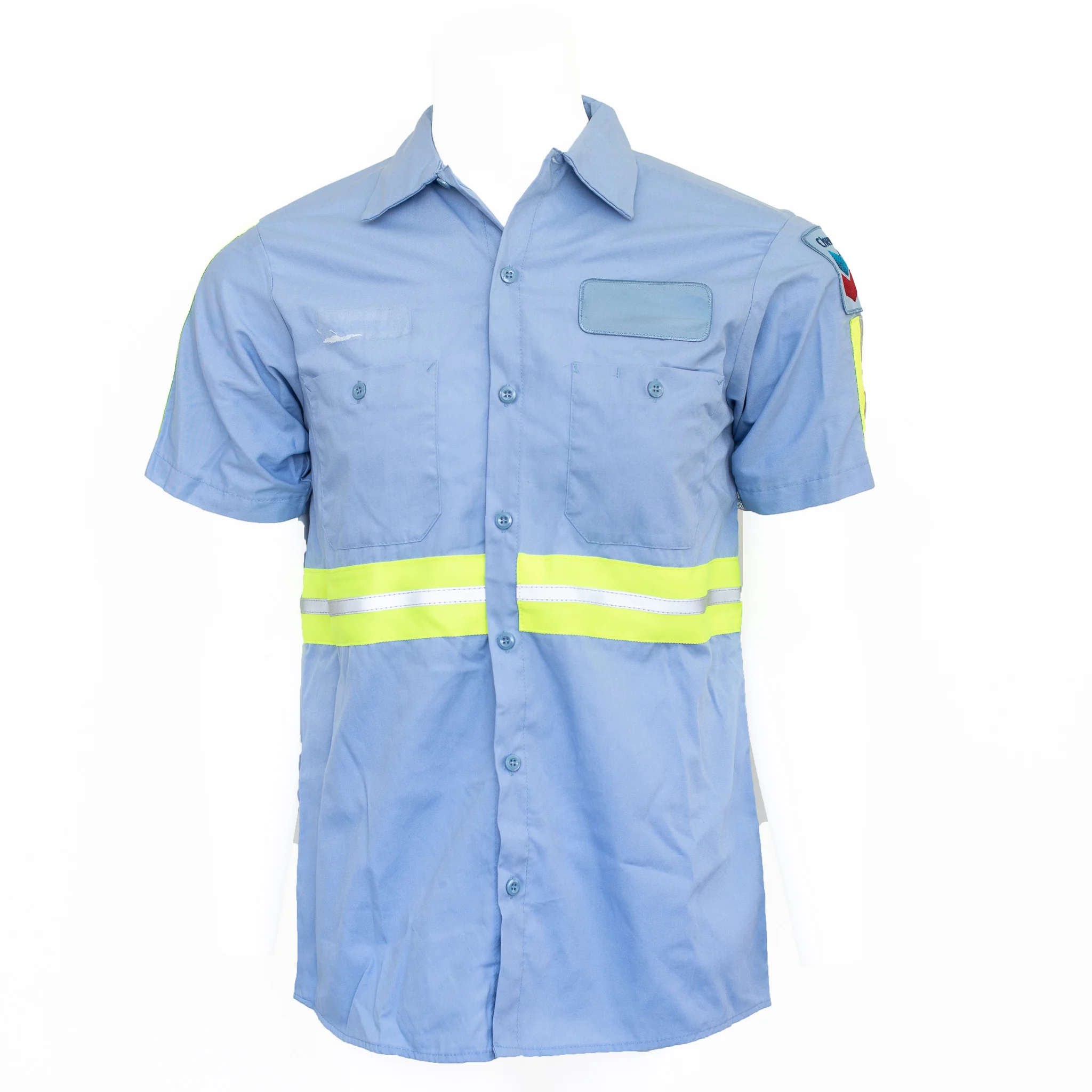 Used Hi-Visibility Work Shirt - Short Sleeve - Image 7