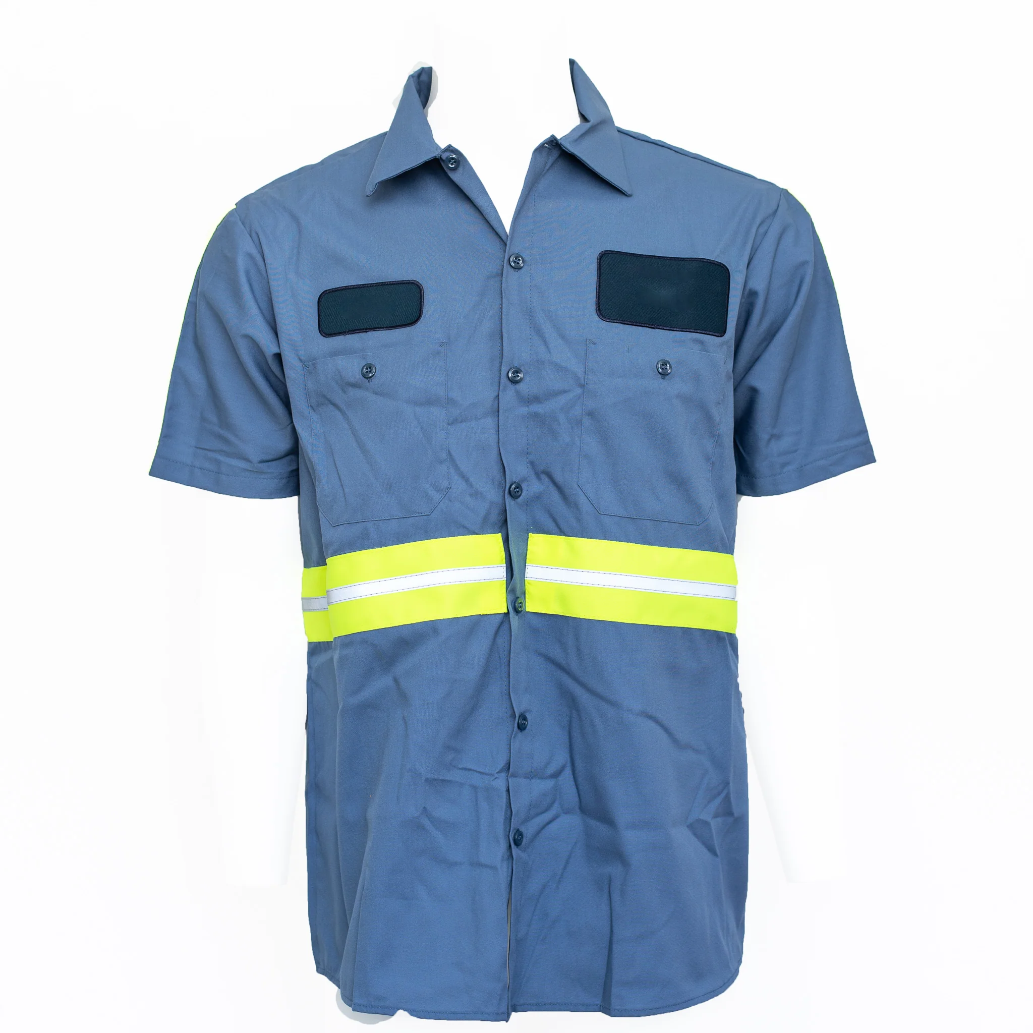 Used Hi-Visibility Work Shirt - Short Sleeve - Image 8