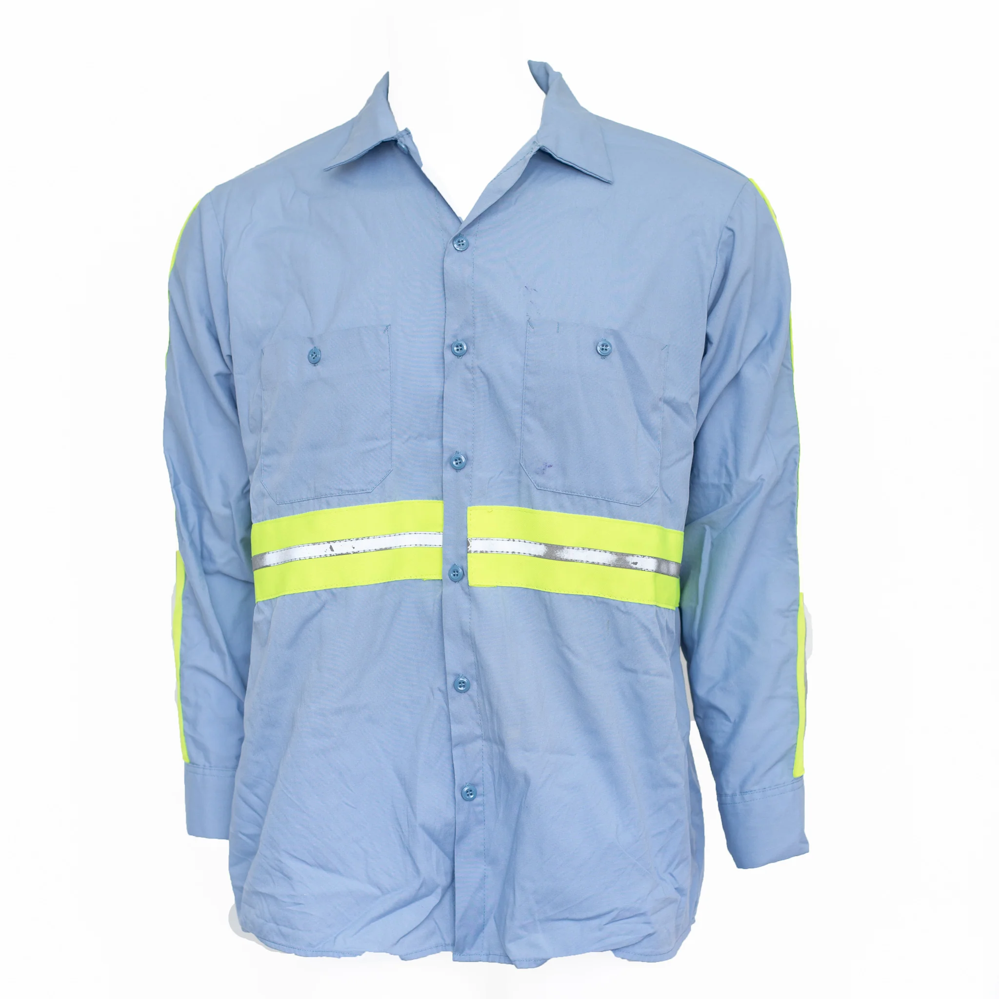 Used Hi-Visibility Work Shirt - Long Sleeve - Image 6