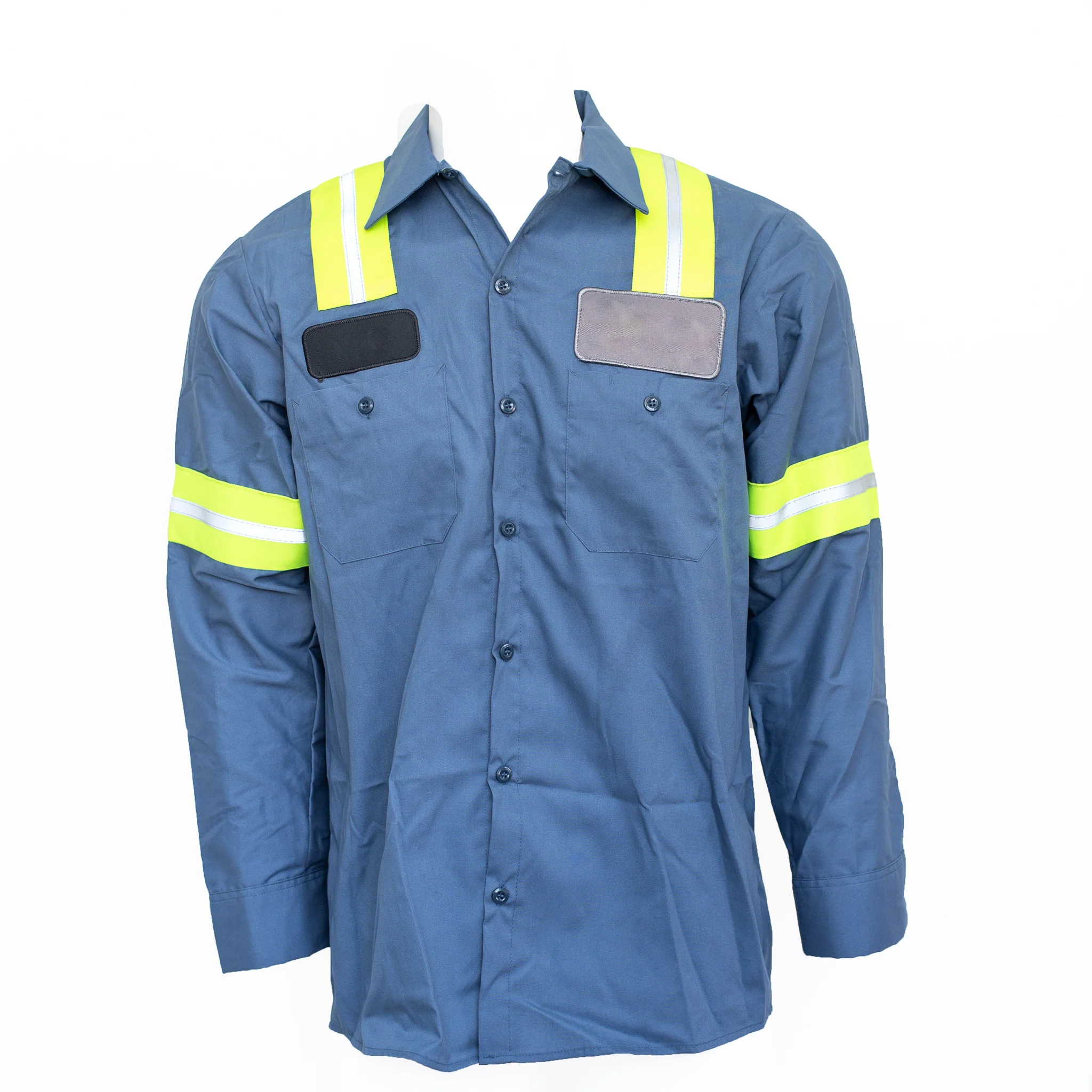 Used Hi-Visibility Work Shirt - Long Sleeve - Image 7
