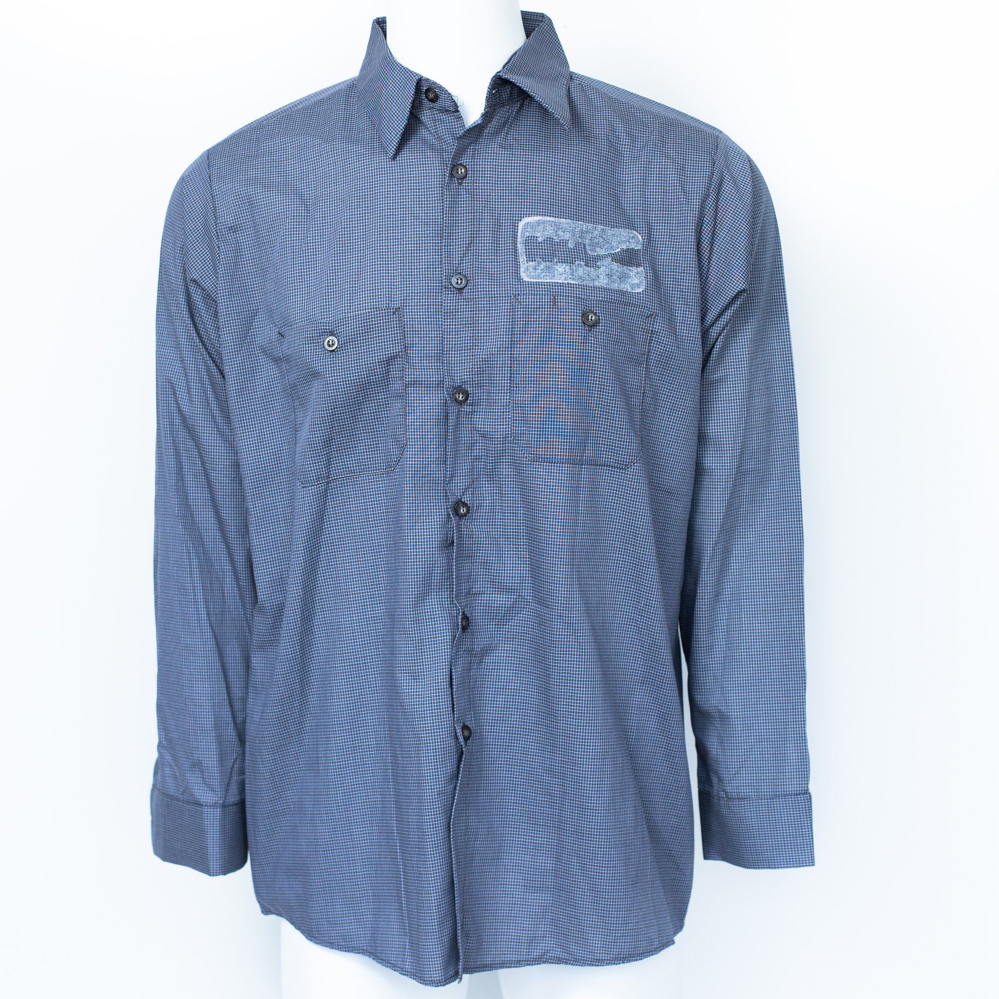 Used Standard MicroCheck Work Shirt - Long Sleeve - Image 5