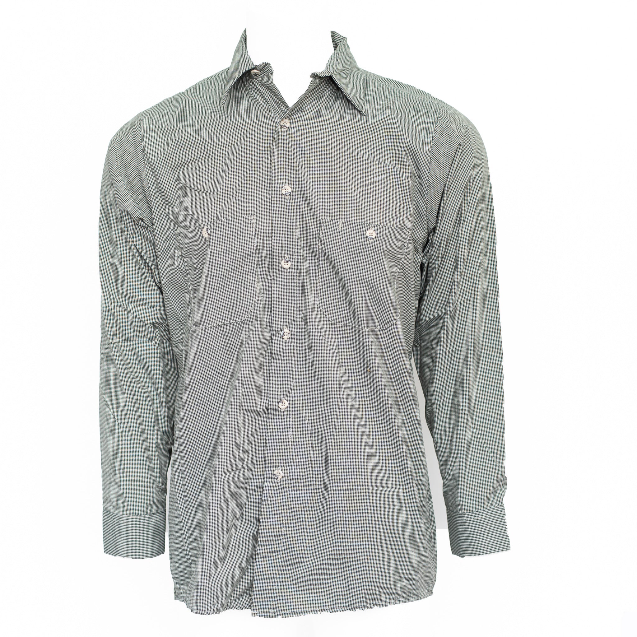 Used Standard MicroCheck Work Shirt - Long Sleeve - Image 7