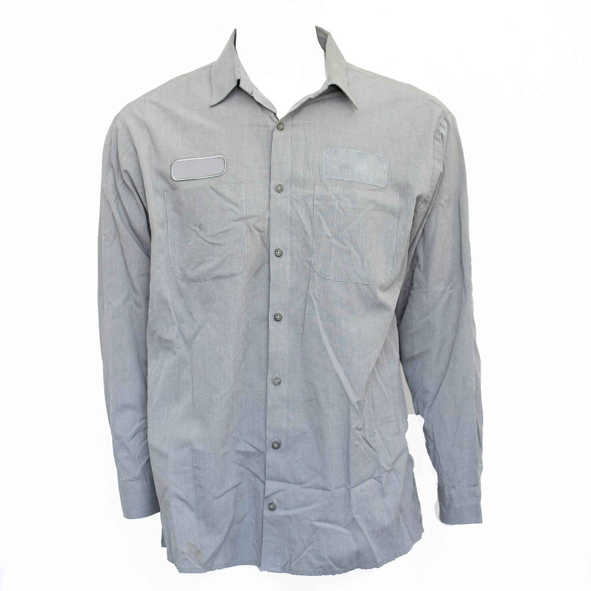 Used Standard MicroCheck Work Shirt - Long Sleeve - Image 8
