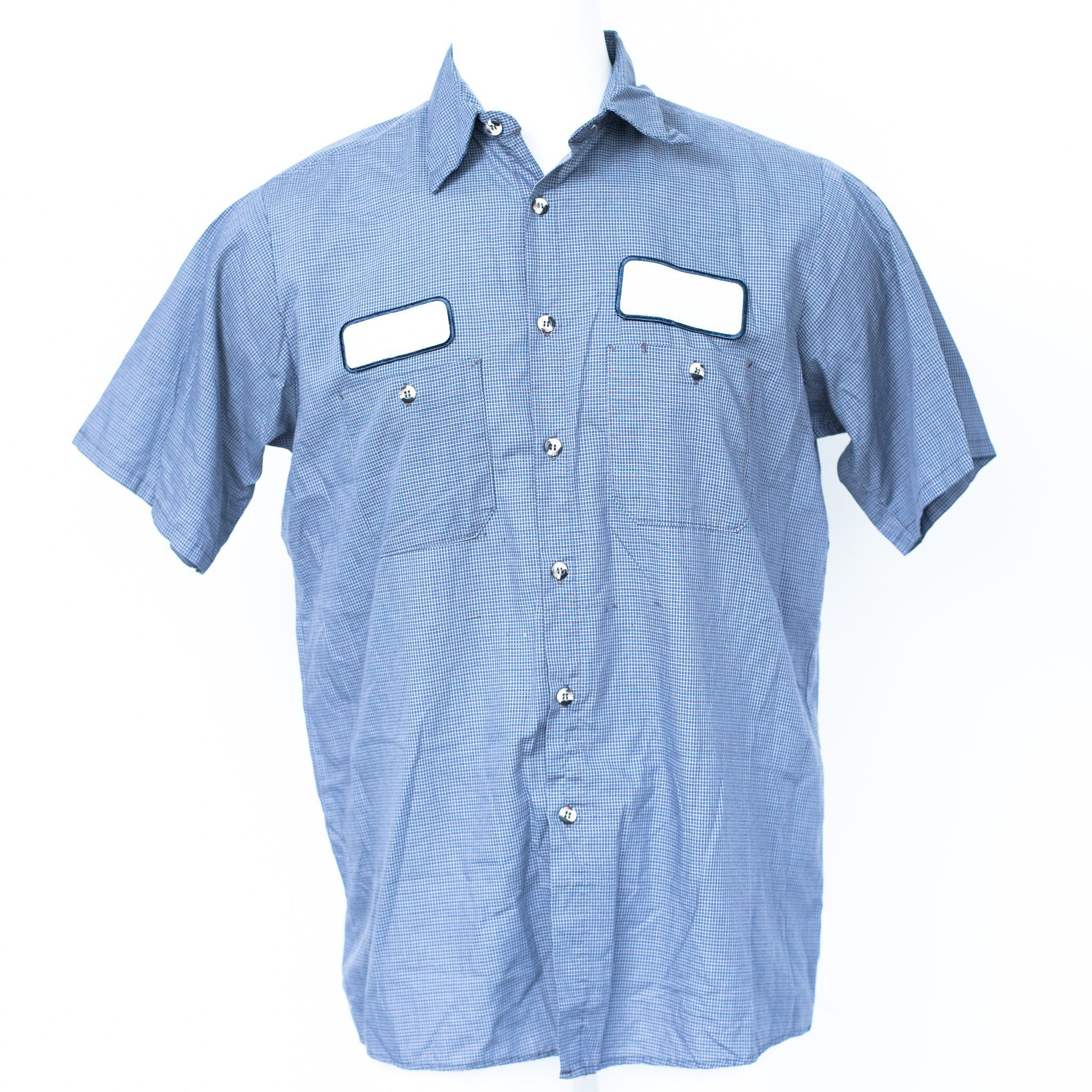 Used Standard MicroCheck Work Shirt - Short Sleeve - Image 5