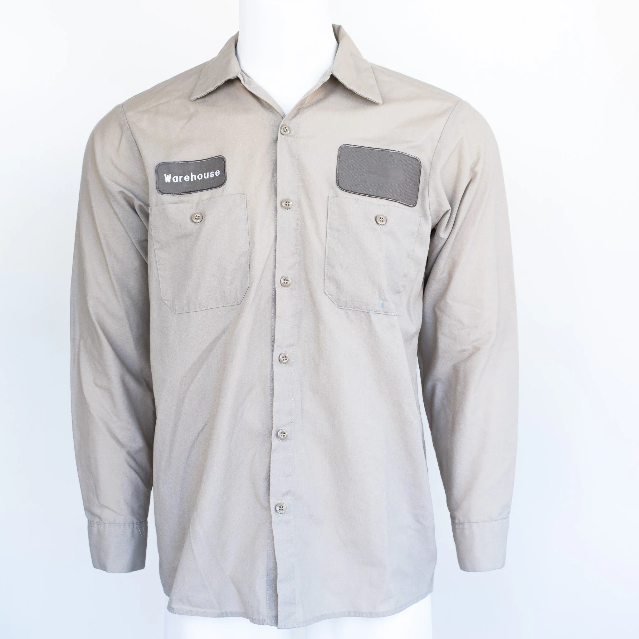 Used Standard Solid Color Work Shirt - Long Sleeve - Image 10