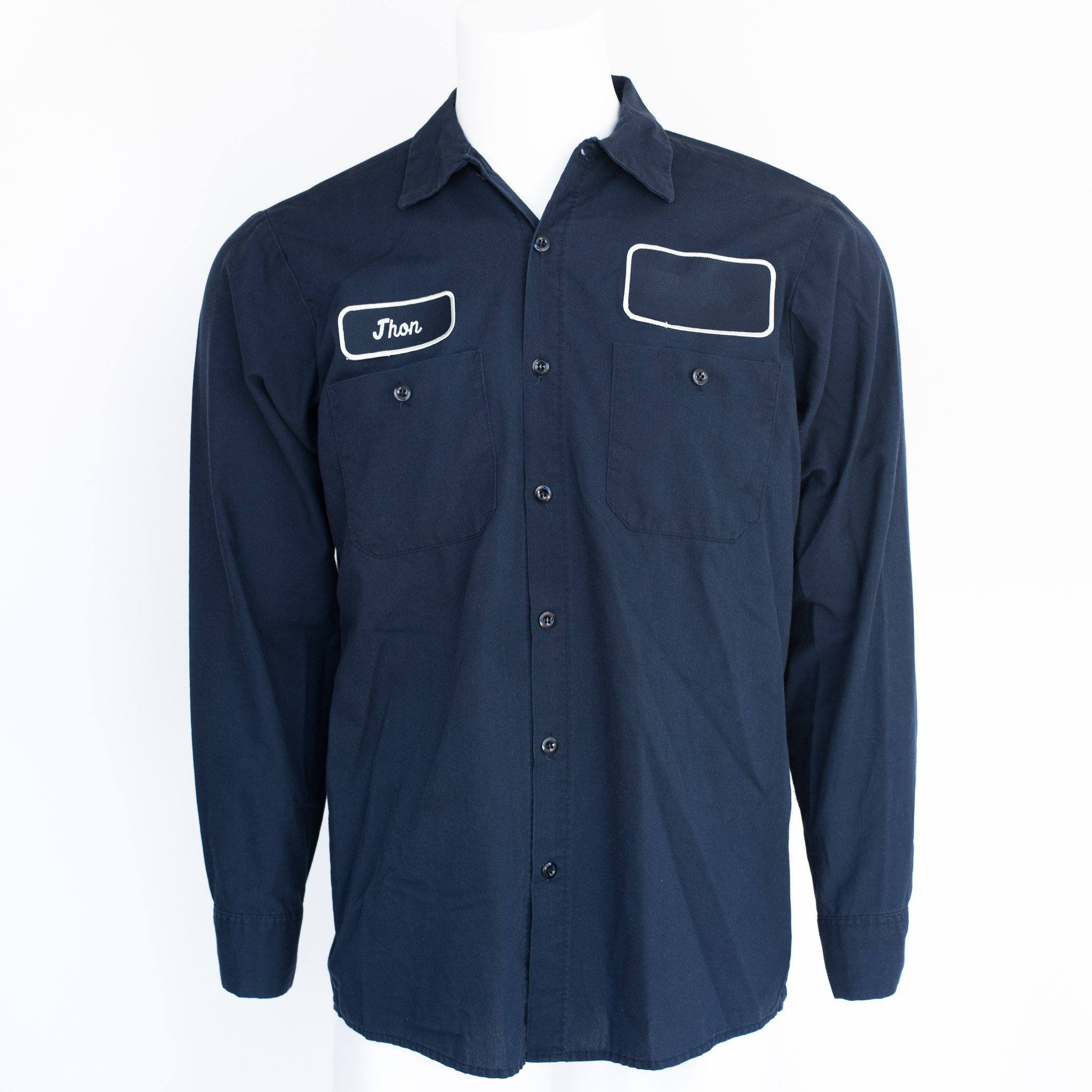 Used Standard Solid Color Work Shirt - Long Sleeve - Image 11