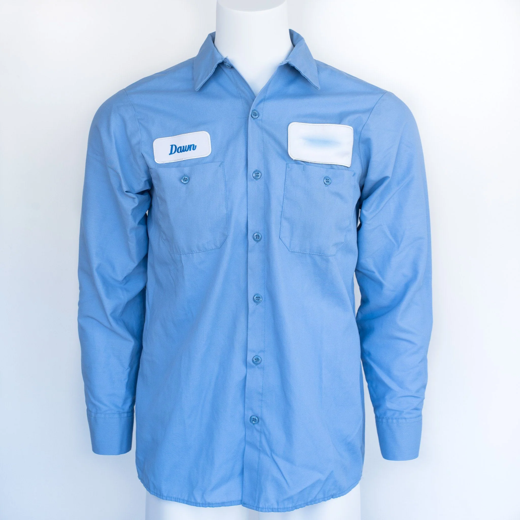 Used Standard Solid Color Work Shirt - Long Sleeve - Image 6