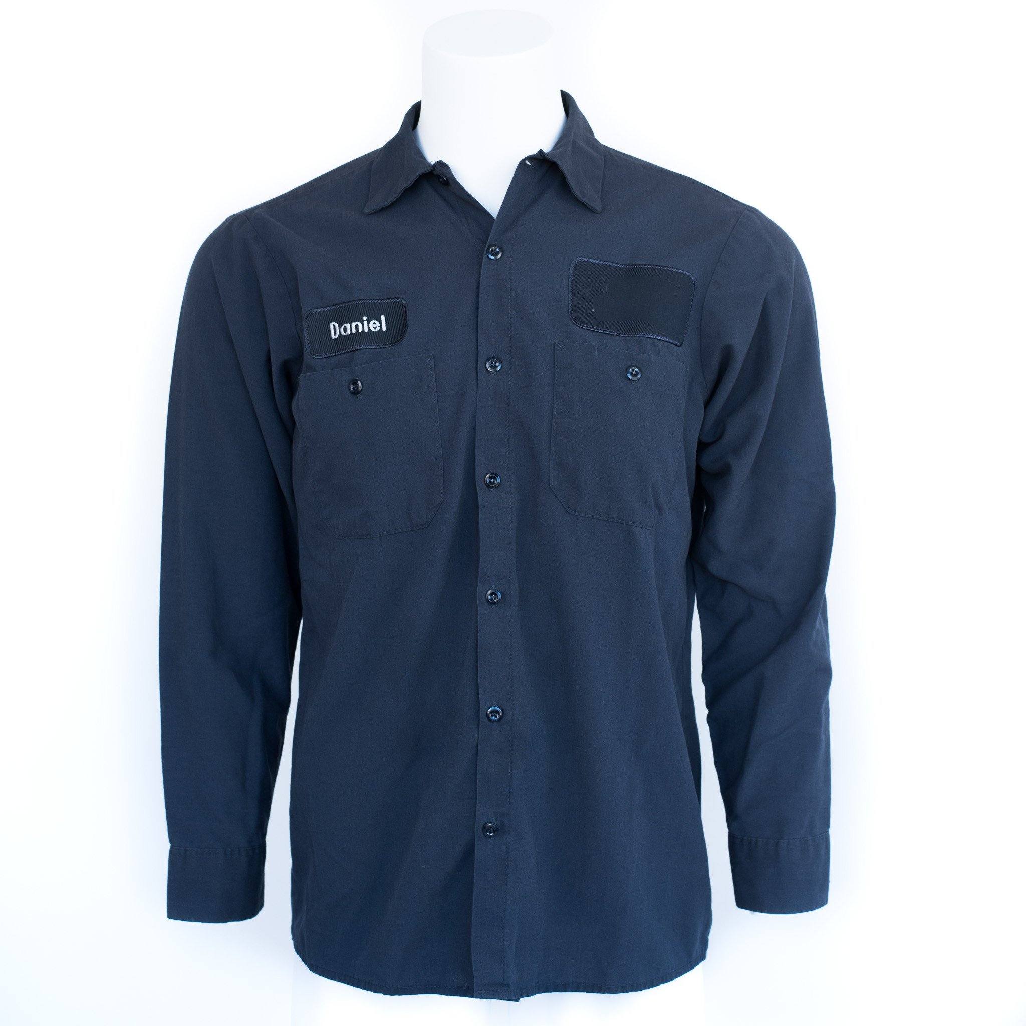 Used Standard Solid Color Work Shirt - Long Sleeve - Image 7