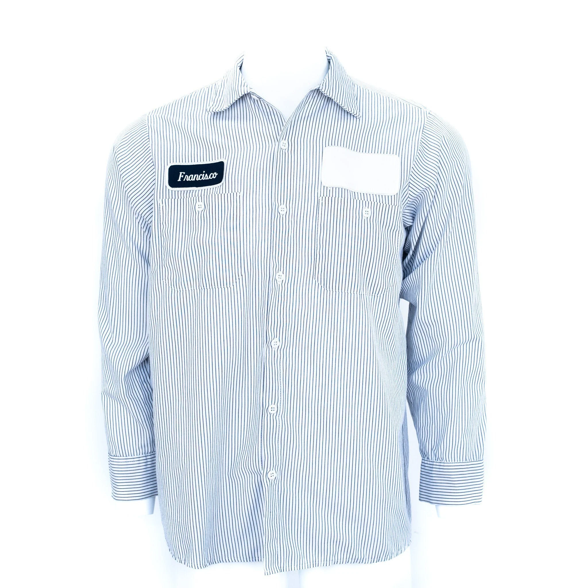 Used Standard Stripe Work Shirt - Long Sleeve - Image 3