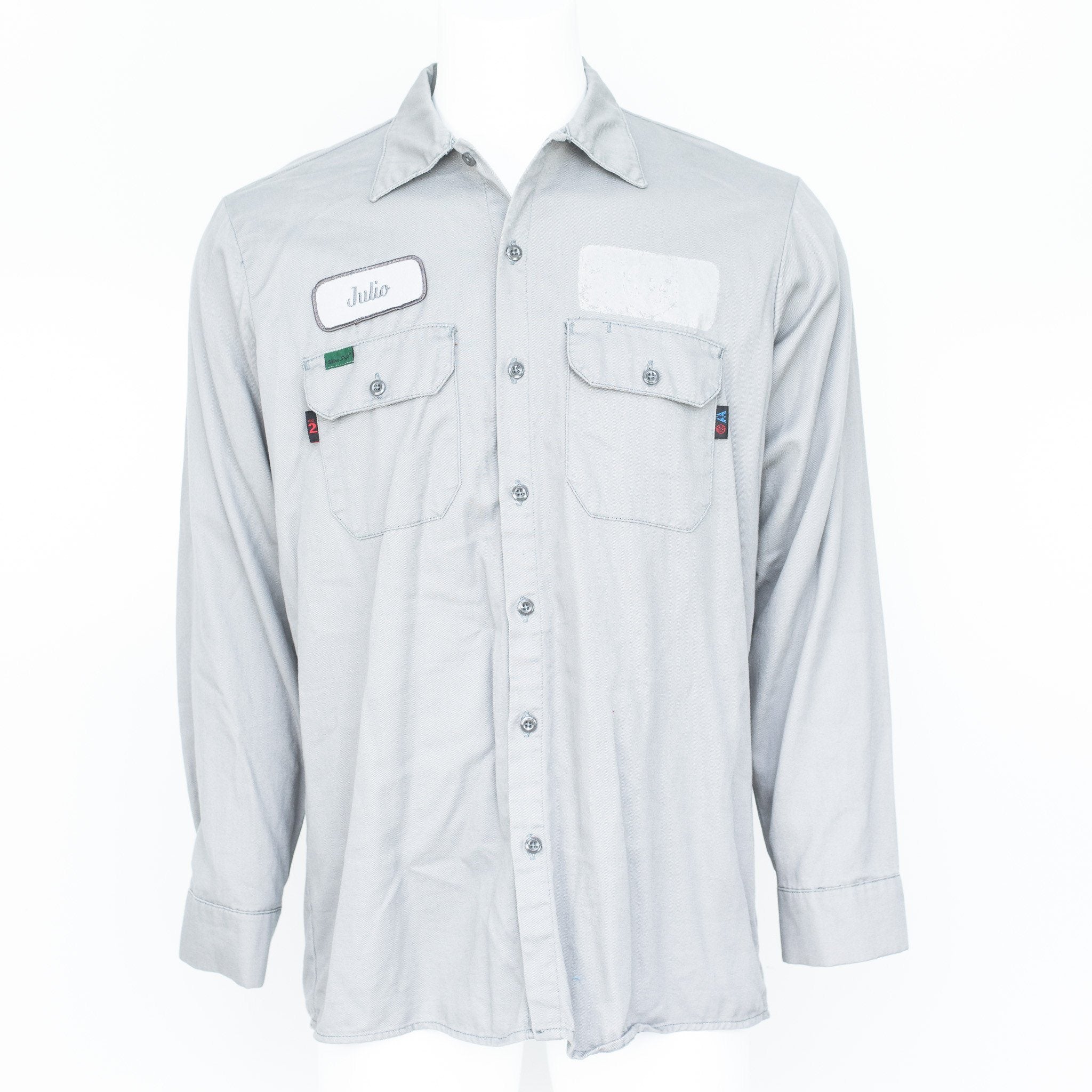 Used B-Grade Flame Resistant Work Shirt Long Sleeve - Mixed Colors - Image 2