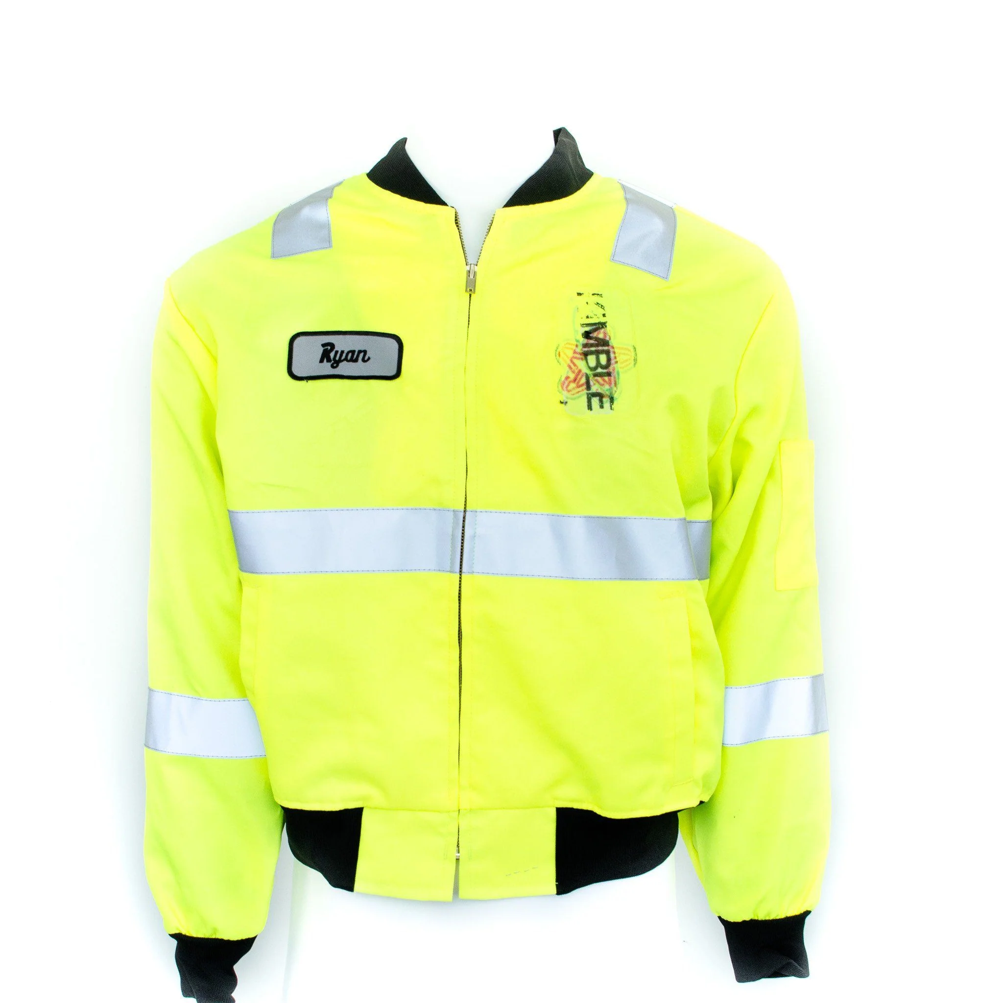 Used B-Grade Hi-Visibility Lined Coat - Mixed Colors - Image 2