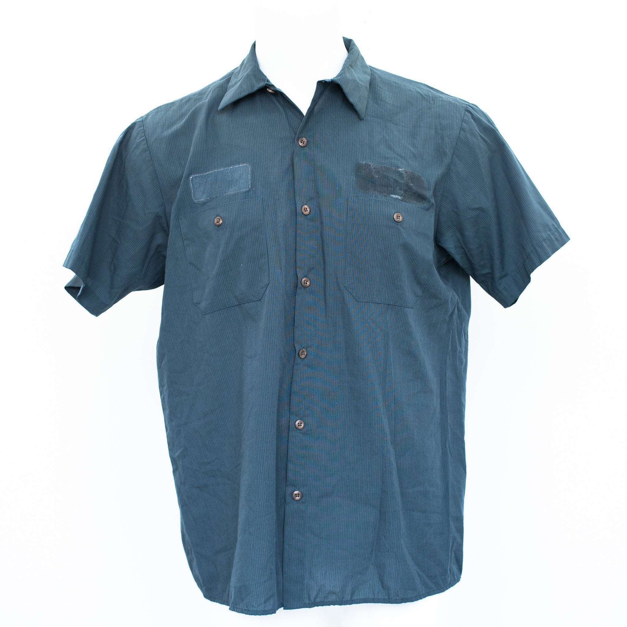 Used B-Grade Standard MicroCheck Work Shirt Short Sleeve - Mixed Colors - Image 5