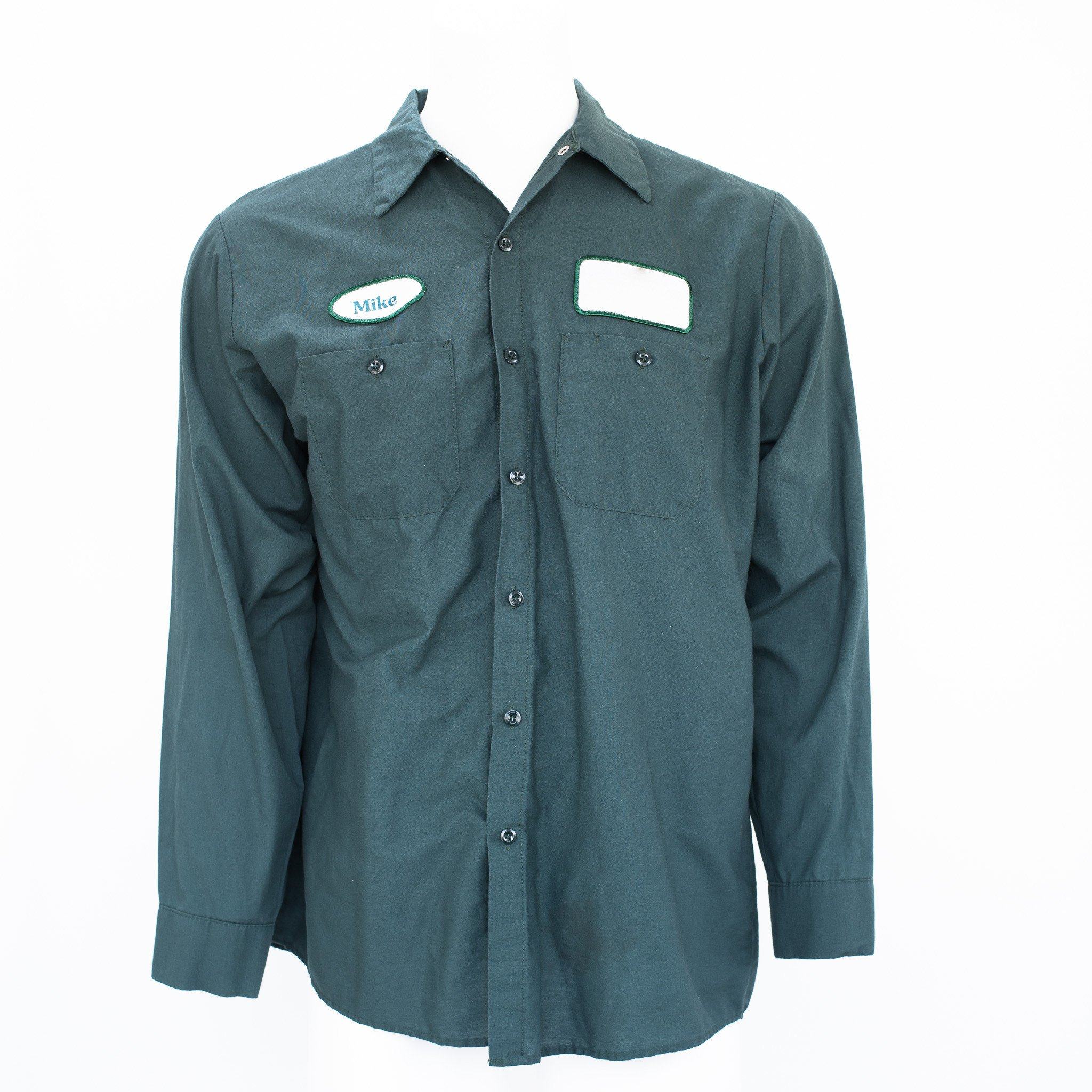 Used B-Grade Standard Solid Color Work Shirt Long Sleeve - Mixed Colors - Image 5