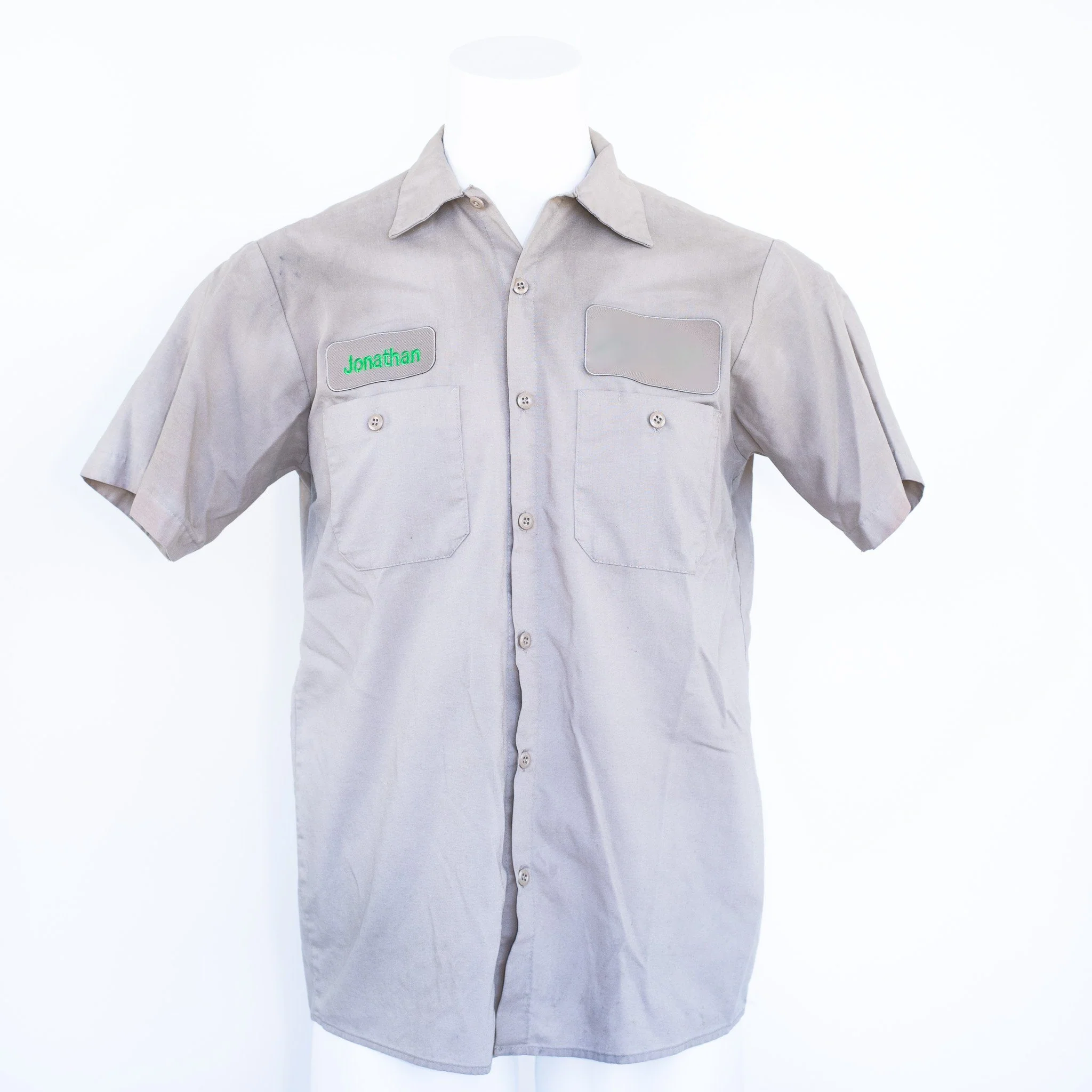Used B-Grade Standard Solid Color Work Shirt Short Sleeve - Mixed Colors - Image 6