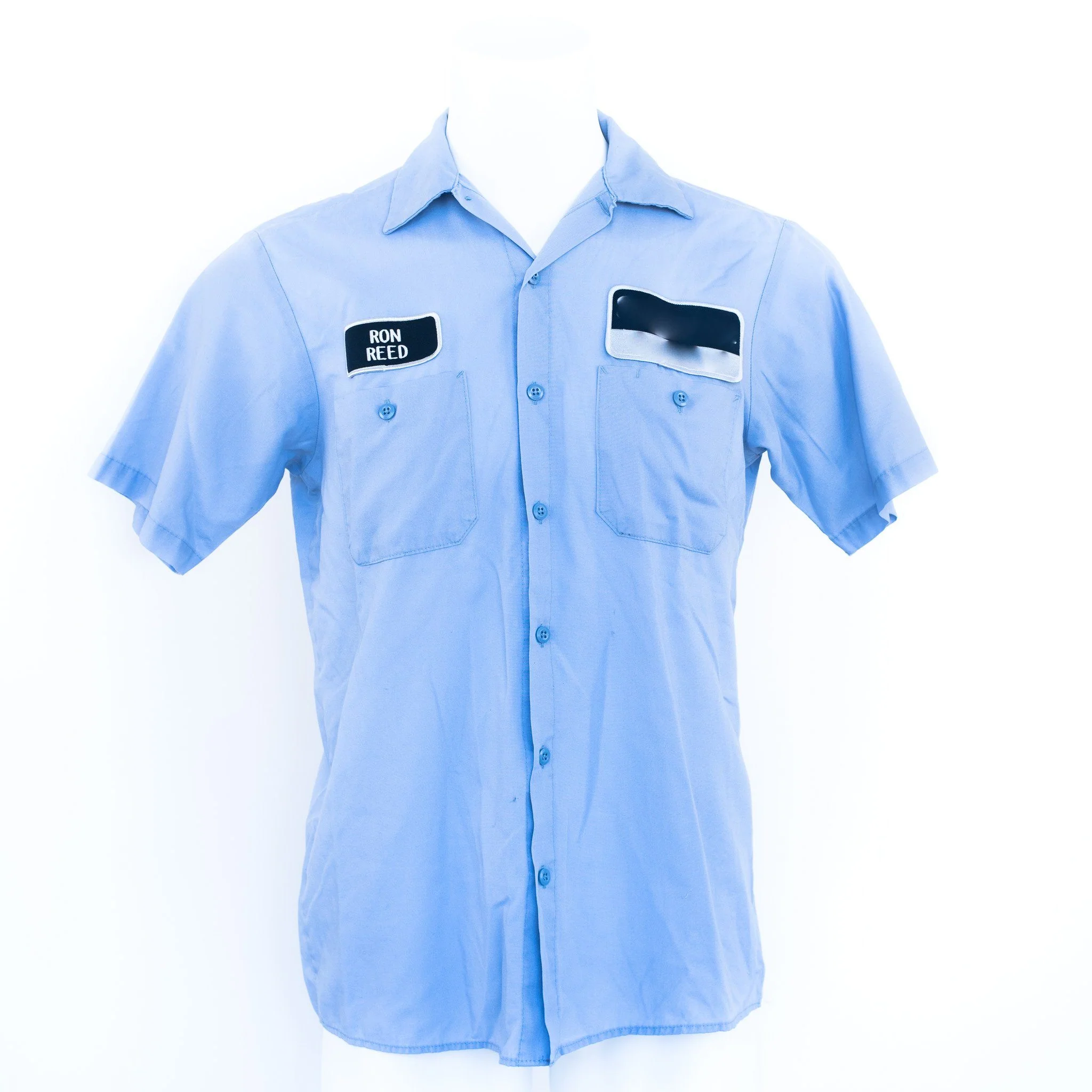 Used B-Grade Standard Solid Color Work Shirt Short Sleeve - Mixed Colors - Image 7