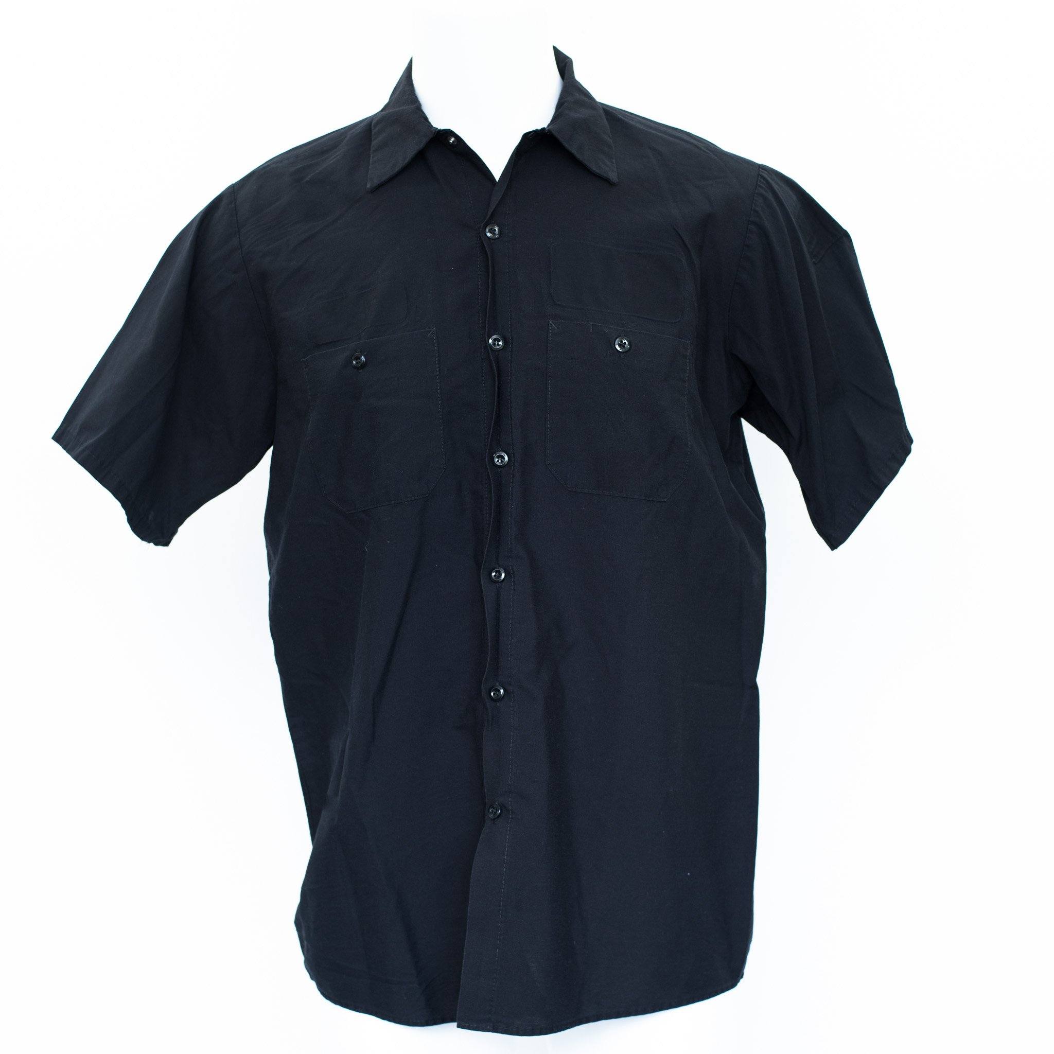 Used Standard Solid Color Work Shirt - Short Sleeve - Image 11