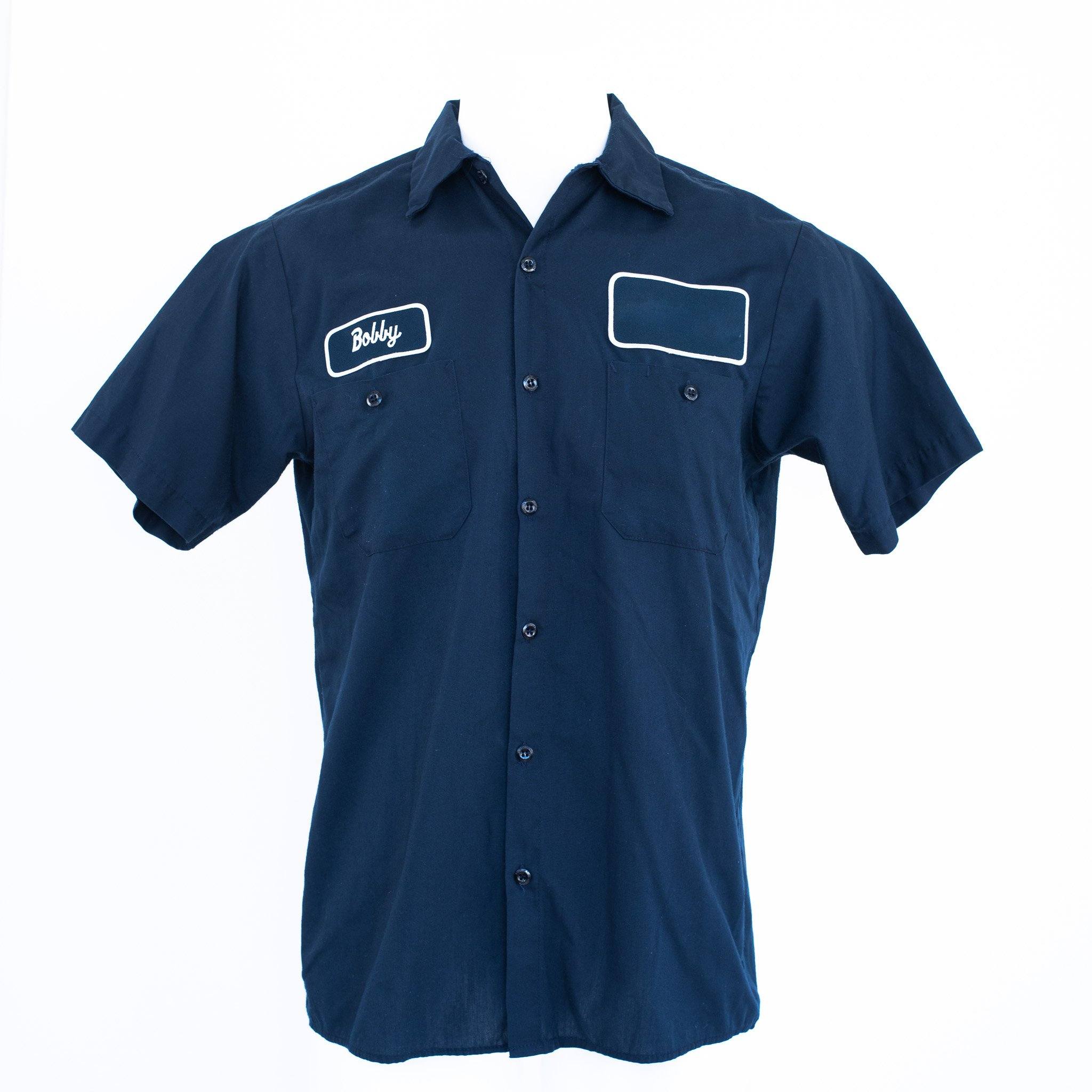 Used Standard Solid Color Work Shirt - Short Sleeve - Image 3